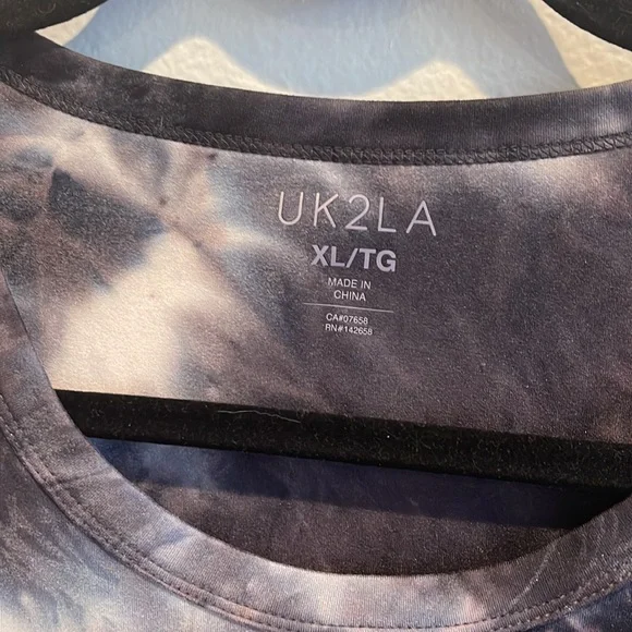 UK2LA Good Vibes tie dyed tee - Picture 3 of 5